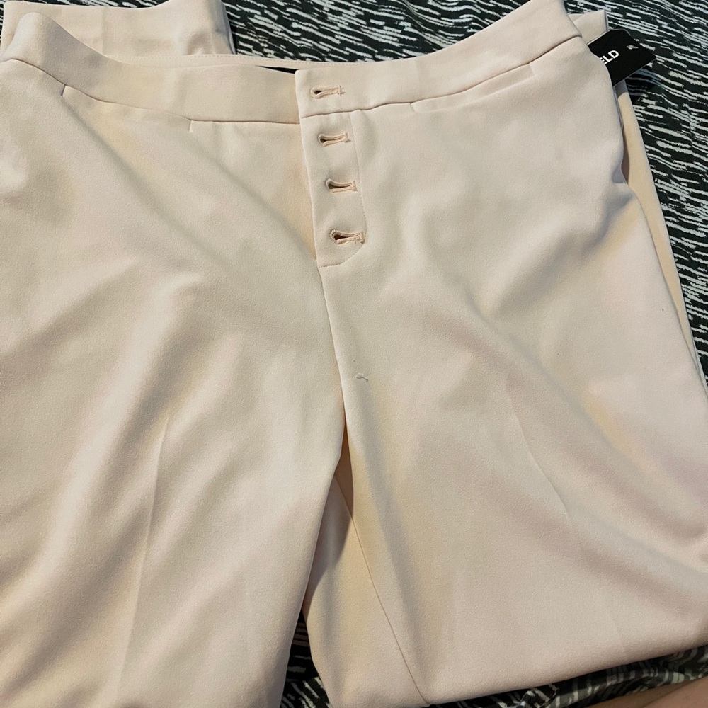 NWT pink Karl Lagerfeld slacks